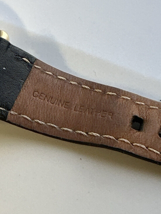 Nixon Arrow 38mm Black Leather Watch 1410 - Picture 5 of 6